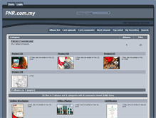 Tablet Screenshot of gallery.pnr.com.my