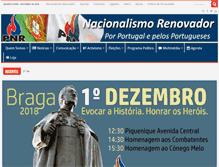 Tablet Screenshot of pnr.pt